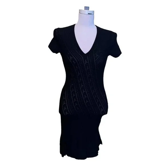 Roberto Cavalli | Dresses | Roberto Cavalli Black Knit Dress Size 38 | Poshmark Roberto Cavalli | Dresses | Roberto Cavalli Black Knit Dress Size 38 | Poshmark